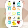 Portable infants Learning Cell Phone with Pacifier Educational Toys , babies Mobile Phone Toy , 15 Functions Including Weather Sound Effects , Piano Music etc , babies Mobile Phone Toy , Portable BAB