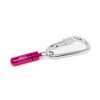 GBM Med Secure Pill Keychain with Locking Carabiner (Pink)