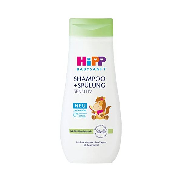 HiPP Baby Shampoo with organic almond oil - 200 ml - German -