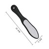 BEZOX Foot File (1 PCS), Double Sided Foot Scraper Callus Remover, Foot Rasp for Cracked Heel and Foot Corn Removal, Stainless Steel Pedicure File W/Cloth Storage Bag