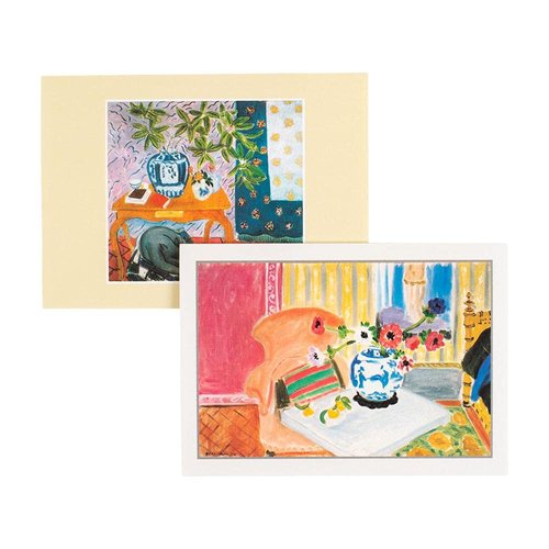 Caspari Matisse Boxed Note Cards - 8 Note Cards & Envelopes