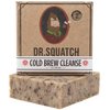 Dr. Squatch Cold Brew Cleanse Coffee Soap Bar – Blend of Shea Butter, Salt, Kaoilin Clay, and Some Top Notch Coffee Beans – Organic Handmade in USA