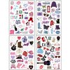 112Pcs Temporary Tattoos For Taylor Fans Birthday Party Decorations | 112Pcs Hand Face Tattoo Stickers Party Favor Party Supplies Gift