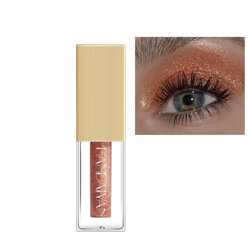 BEUKING Eye shadow 12 Colors White/Purple/Black/Red/Pink/Orange/Silver Waterproof Long Lasting Glitter Highlighter Pearlescent Shiny Eye Shadow Sequin Eye Silky Cosmetics For Eye Daily Makeup (8#)