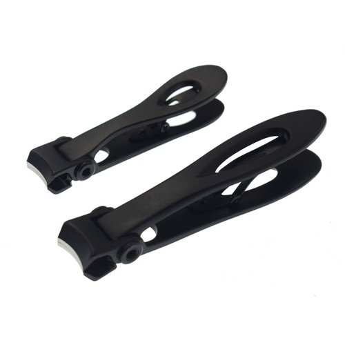 Motanar Nail Clipper Set, Fingernail and Toenail Clippers for Thick Nails Toenails, Nail Cutter Trimmer for Women, Men and Seniors, with 15mm Wide Jaw Opening Ultra Sharp Blade (Black)