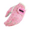 MRX Women Golf Glove Left Handed Golf Gloves Sweat Resistant Soft Cabretta Leather Regular Fit Women Golfer Glove Pink
