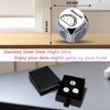 Funny Date Night Dice Anniversary Wedding Gifts for Him Her Valentines Engagement Christmas Bride Shower Gifts for Boyfriend Girlfriend Foodie Steel Dice Ideas (2pcs(Time+Move))
