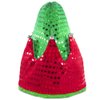 WTTORDE Elf Hat Felt Elf Hat with Jingle Bells Santa Hats Hat Great Holiday Party Costume New Year Gift Ideas and Accessory Red/Green with Sequins