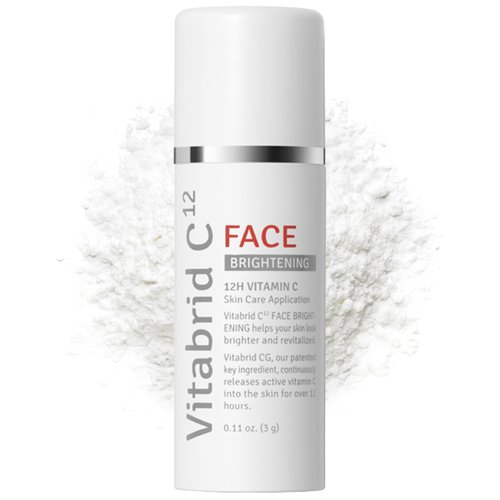 VITABRID C12 Vitamin C Boost Powder for Face with Niacinamide - 12 hours Active Vitamin C - Even Skin Tone, Age Defying, Minimizing Pores - Mix Powder with Serum & Cream, 0.1oz.