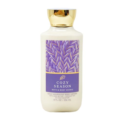 Bath and Body Works Cozy Season Super Smooth Body Lotion Sets Gift For Women 8 Oz (Cozy Season)