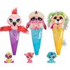 COCO Surprise Fantasy (3 Pack) by ZURU Plush Toys with Baby Collectible Surprise in Cone, Plush for Girls and Kids (Style May Vary)