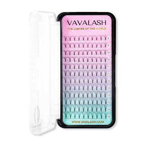 Eyelash Extensions 3D 4D 5D 6D 7D 10D Thickness 0.05/0.07/0.1 C/D Curl Eyelashes Short Stem heat bonded Premade Fans Russian Volume Pre-fanned Lash Extensions Supplies (7D-0.07-D-8-15mm)