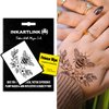 INKARTLINK Temporary Tattoos, Semi Permanent Tattoos Adult Art Designs Waterproof Temporary Tattoos Party Favors Tattoo Stickers Realistic, No Adhesive, Lasts 1-2 Weeks (Bee)