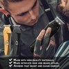 Caliber Pro .22 Stinger Trimmer - Professional Cordless Clipper with 3 Color Lid - Quiet Barber Clippers - Zero Gap Cutting - Long Battery Life- Rechargeable Electric Hair Cut