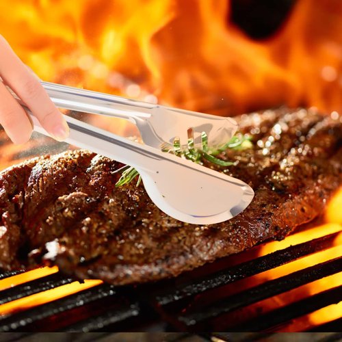 Keyoxy Serving Utensils,12 Pcs Stainless Steel Serving Utensil with Serving Spoon,Slotted Spoons,Forks,Soup Ladle,Serving Tongs,Pie Server,Butter Knife Serving Utensils Set for Parties,Buffe