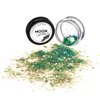 Iridescent Chunky Glitter by Moon Glitter – 100% Cosmetic Glitter for Face, Body, Nails, Hair and Lips - 0.10oz - Green
