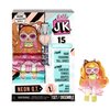 L.O.L. Surprise! JK Neon Q.T. Mini Fashion Doll with 15 Surprises Including Dress Up Doll Outfits, Exclusive Doll Accessories- Gifts for Girls and Mix Match Tosy for Kids 4-15 Years