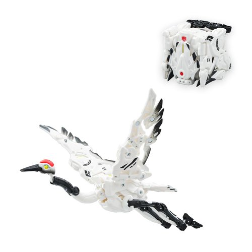 52TOYS BEASTBOX BB-58 Mortalcoil Deformation Toys Action Figure, Converting Toys in Mecha and Cube, Perfect Birthday Party Gift for Teens and Adults