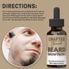 Beard growth oil - Beard growth serum - Beard oil for men growth - Beard growth vitamins - Beard growth - Beard growth for men - Beard growth oil for men - 1 fl oz - (1 Pack)