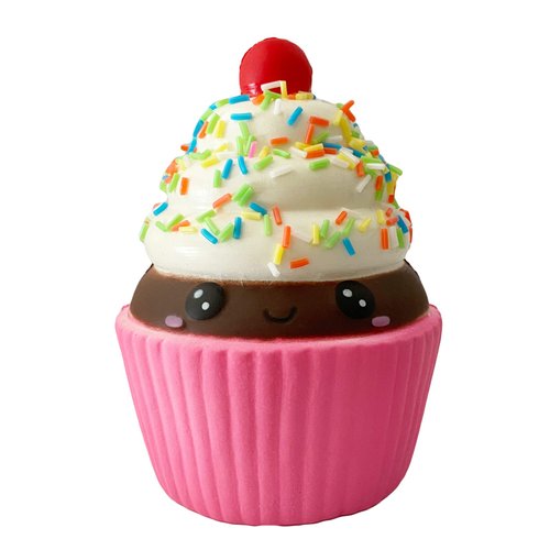 funnysquee Slow Rising Ice Cream Cake Cup Squishies Toy for Kids Birthday Gift,Cute Stress Relief Simulation Lovely Squishys Squishi Squeeze Toys