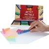 Sargent Art 22-4148 Colored Square Chalk Pastels, 48 Count