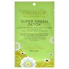 Pacifica Face Mask - Super Green Detox Kale & Charcoal Detox Facial Sheet Mask - 0.67 oz Mask