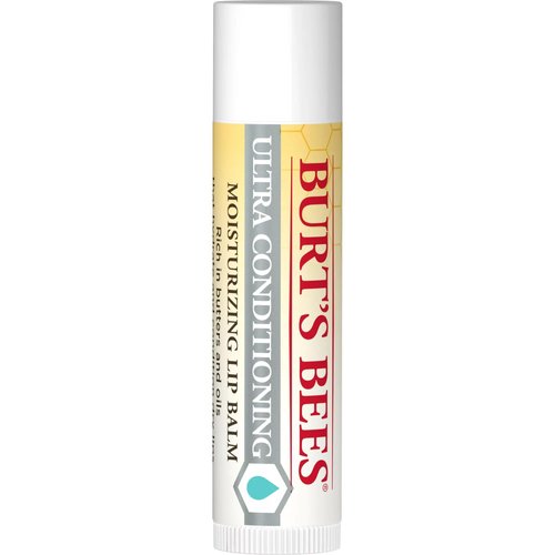 Burt's Bees Lip Balm, Ultra Conditioning with Kokum Butter, 0.15 oz (Pack of 3)