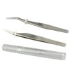 1 PC New Dolphin Style Eyelash Extension Tweezers Stainless Steel Tweezers Tools for 3D 6D Volume Mink Eyelash extension Lashes