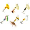 Panther Martin AW6 Pro Guide Anywhere Spinners Fishing Lure Kit - Assorted - Pack of 6