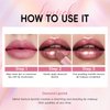 HOSAILY Metallic Rose Red Lipstick Long Lasting, High Shine Glitter Diamond Creamy Lipstick Transfer Proof, Shimmer High Impact Lip Color Full Coverage Non Stick Cup Lightweight Lip Makeup#4