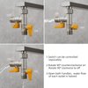 Ciencia Brass Water Diverter 3 Way Shower Diverter Valve T Adapter Shower Head Shut-Off Valve for Showerhead and Shower Hose, DSF009