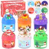 Christmas 6 Pack Butter Slime,Christmas Stocking Stuffers for Kids,Toys Kit Xmas Gifts for Classroom Party Favors for Girls Boys 8-12,Slime Advent Calendar 2024