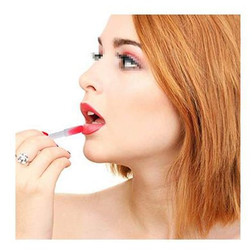 12PCS 3ml Empty Clear Mini Lip Gloss Tube Empty Lip Balm Cute Bottle Cosmetic Travel Gloss Container with Lid for Lipstick Samples