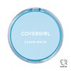 COVERGIRL Clean Matte Pressed Powder, Medium Light 535, 0.35 Oz, Pack of 1 (Packaging May Vary)