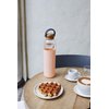 Soma Glass Water Bottle with Silicone Sleeve, BPA-Free, Blush, 25oz