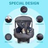 Universal Car Seat Rain Cover,Weather Shield for Infant Car Seat with Storage Bag, Side Ventilation & Handle Opening, Provides Extra Protect Baby During The Covid-19, Baby Travel Accessories(Black)