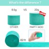 PartyWoo Crepe Paper Streamers 6 Rolls 492ft, Pack of Blue, Pastel Blue, Green and Lime Party Streamers for Birthday Decorations, Party Decorations, Wedding Decorations (1.8 Inch x 82 Ft/Roll)