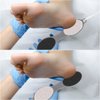 2 Pcs 4 in 1 Foot Scrubber Dead Skin Remover for Feet, Including Foot Files, Heel Scraper, Foot Brush and Pumice Stone, Multi Purpose Foot Callus Remover Pedicure Tools