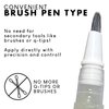 Amber Lash Clean Remover Eyelash Extension Remover Gel Brush Pen, for Professionals, Mess-Free, Percision Control Lash Glue Remover