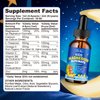 2 Pack Magnesium Glycinate Liquid for Kids - with L-Theanine Omega-3, Vitamin B6, D3, Zinc - Kids Magnesium Drops for Sleep, Relaxation, Calm & Focus - 2 Fl Oz, Lemon Flavor