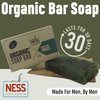 Ness Mens Soap Bar - Maritime Moss Scent, Natural Soap For Men With Organic Ingredients, Mens Bar Soap With Essential Oils, Moisturizing Bar Soap For Men, Handmade In The USA, Cruelty Free, Vegan