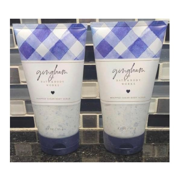 2 Signature Collection GINGHAM Whipped Sugar Body Scrub 6.2 oz