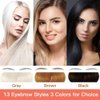 Eyebrow Tattoo Stickers 82 Pairs, 8 Sheets Eyebrow Temporary Tattoo Peel Off Sticker Waterproof 6D Hair-Like False Instant Transfer False Brows Makeup for Women, Girls | Natural Strokes, Shaping