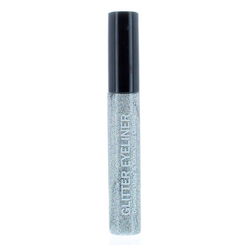Glitter Eyeliner Diamond Shine Extra Long Lasting Waterproof (Silver)