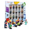 Playmags Magnetic Figures Community Set of 15 Pieces - Play People Perfect for Magnetic Tiles Building Blocks - STEM Learning Toys Children – Magnet Tiles Expansion Accessories Pack (Styles May Vary)