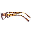 FEISEDY Nerdy Minimalist Design Rectangle Anti-Blue Light MEN WOMEN Nerdy Reading Glasses Computer Reader B9010 (Brown Tortoise, 2.0x)