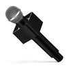 TOYANDONA Kids Microphone Toy, Pretend Microphone Toy Plastic Microphone Prop Fake Pretend Play Microphone with Microphone Flag Station for Kids Karaoke Party Favors Performance Costume