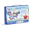 hand2mind Numberblocks Stampoline Park Stamp Activity Set, 20 Kids Stamps, 12 Washable Ink Pads, Number Toys, Preschool Learning Activities, Math Toys, Toddler Counting Toys, Birthday Gifts for Kids