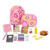 Emily Rose 18-inch Doll Clothes - 18-Piece School Essentials Backpack and Lunch Play Set, with Fun Accessories, Including Pretend Food & Working Calculator | USA Business | Compatible with 18" Dolls