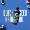 Dabur Vatika Ayurveda Herbal Black Seed Enriched Hair Oil for Complete Hair Care 200 ml / 6.76 fl oz)